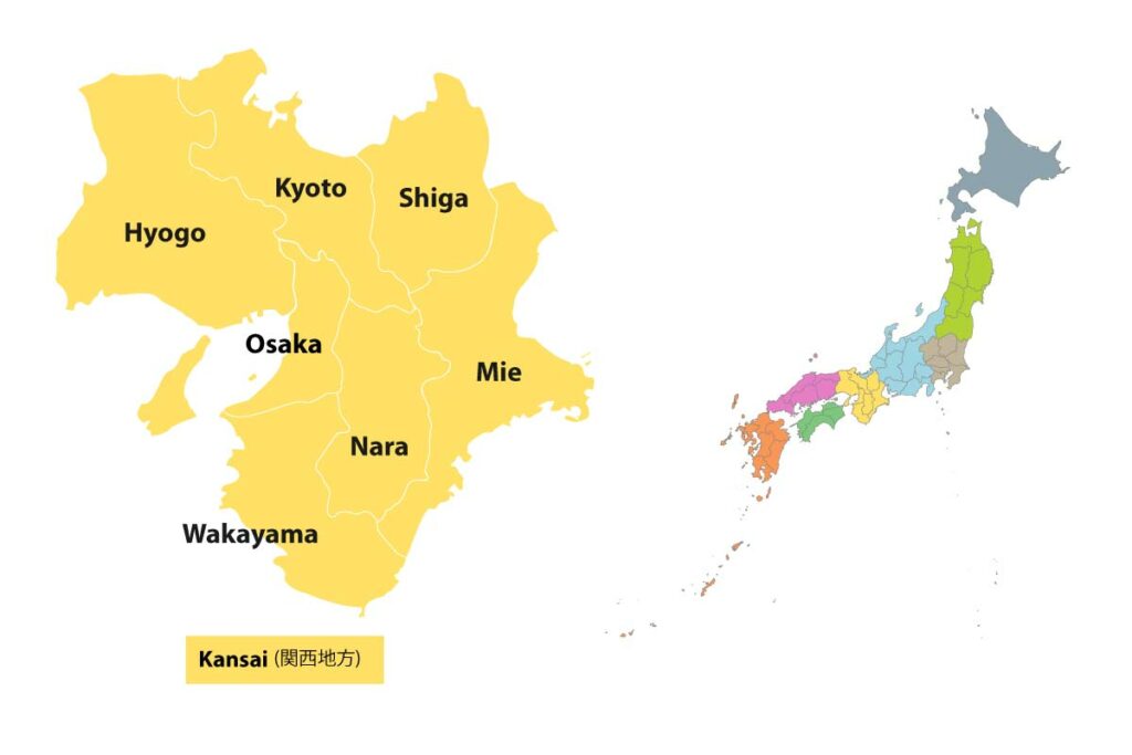 Kansai-Map