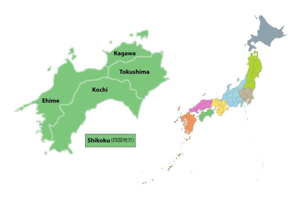 Shikoku-Map